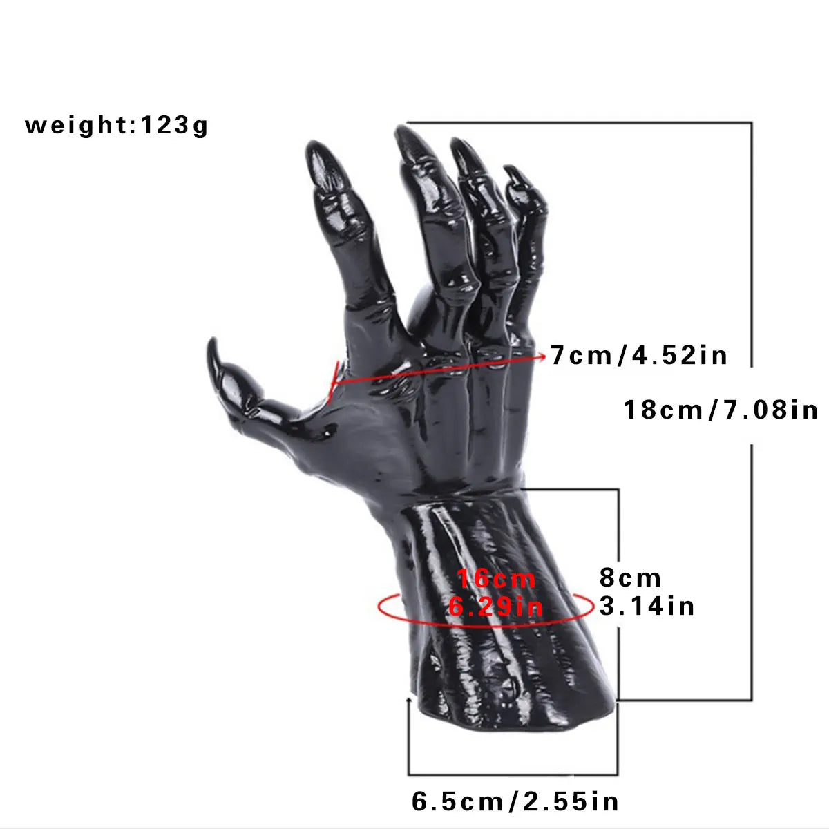 Halloween Decorations Wall Mounted Creepy Reaching Hands Life-Sized Horror Hands for Wall Decorations Gothic Hanging Sculpture