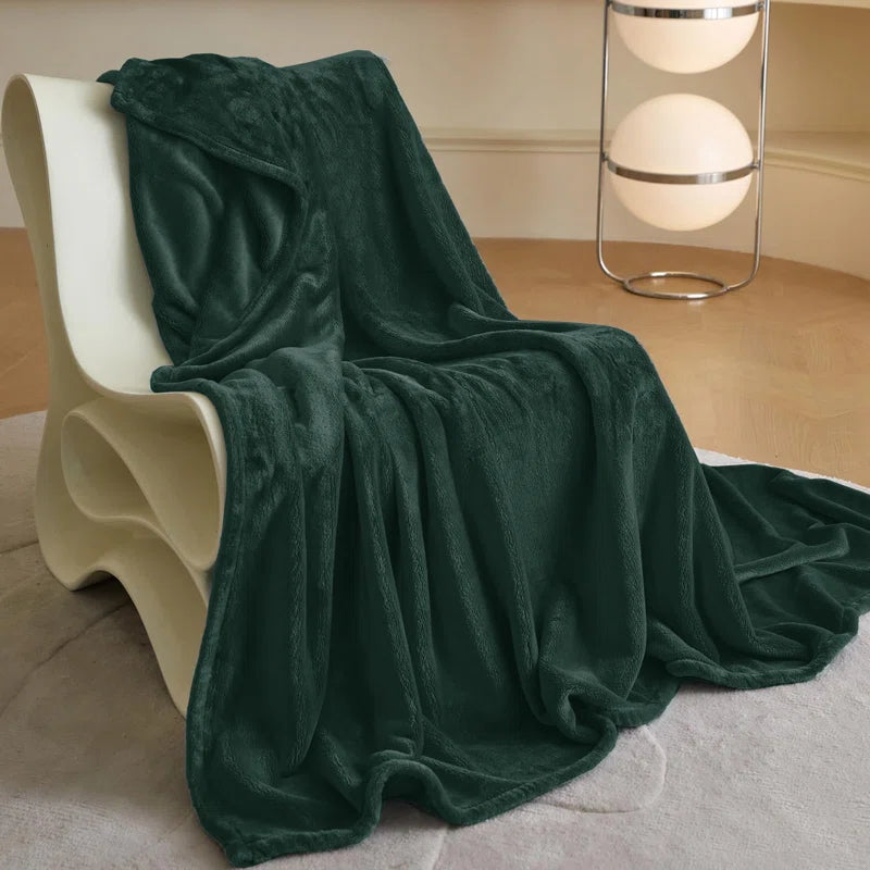 Soft Fleece Blanket - Fuzzy, Warm, Bed/Throw Blanket