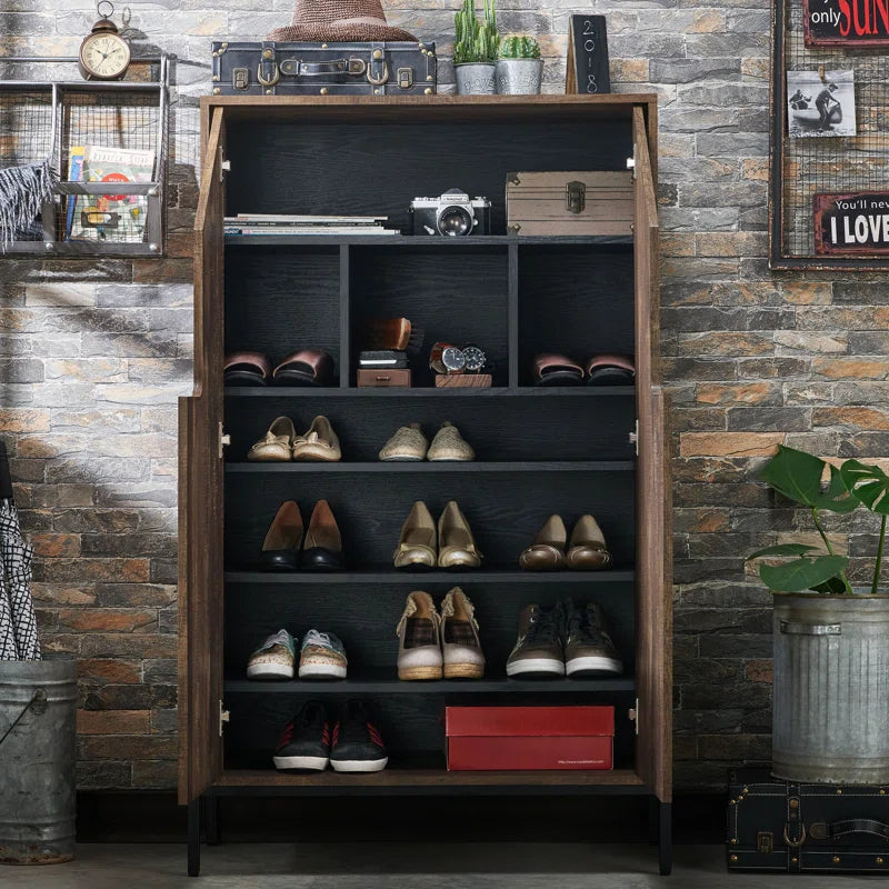 18 Pair Shoe Storage Cabinet