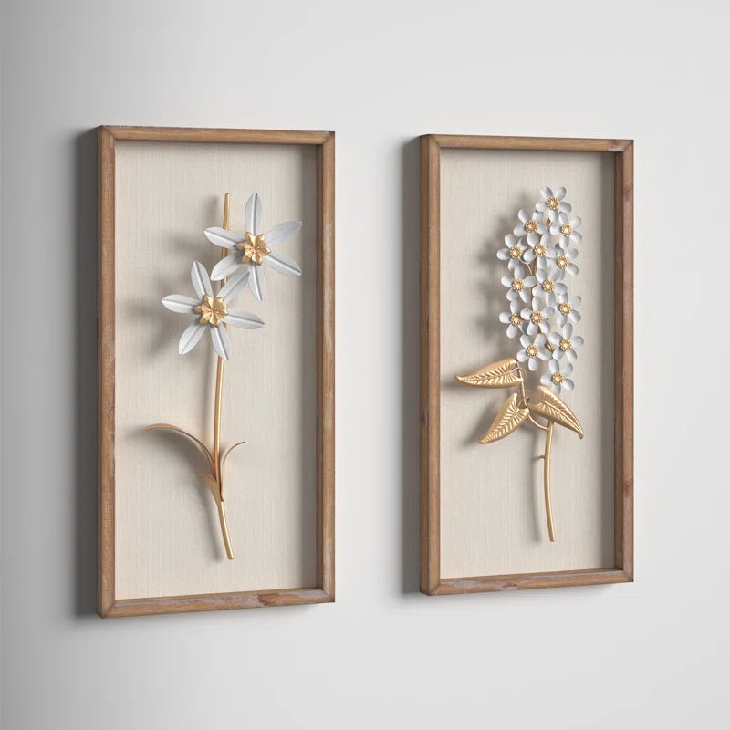 Farmhouse Landscape & Nature Wall Decor on Solid Wood